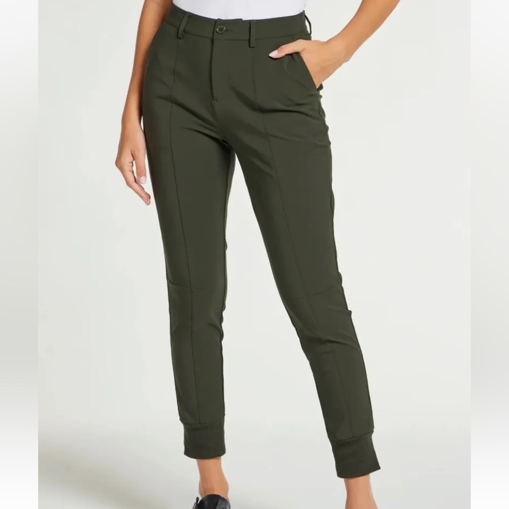 Anatomie cana ladies large green joggers pants new